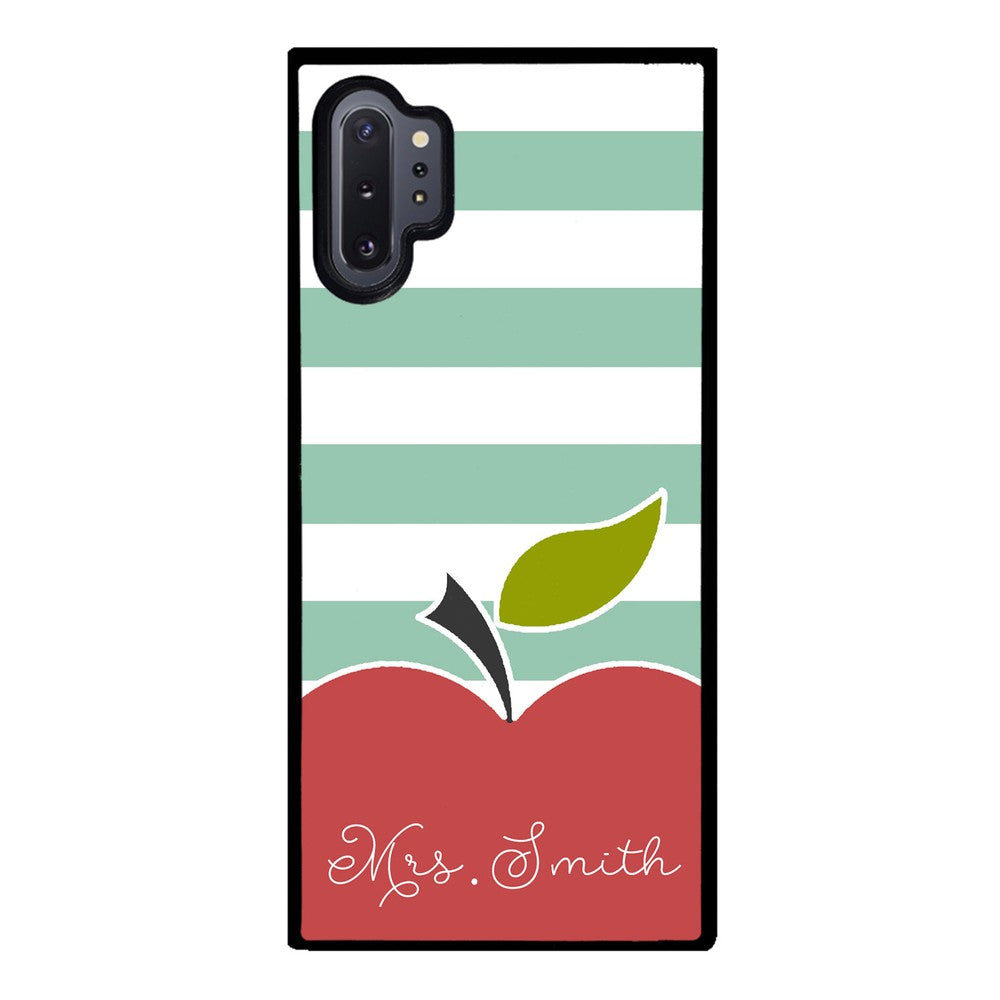 Teachers Day Gift Apple Bars Personalized Samsung Phone Case