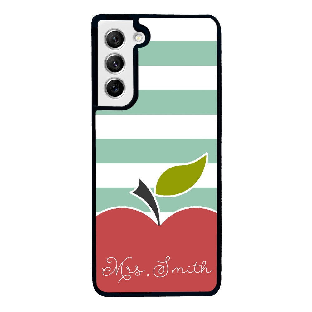 Teachers Day Gift Apple Bars Personalized Samsung Phone Case