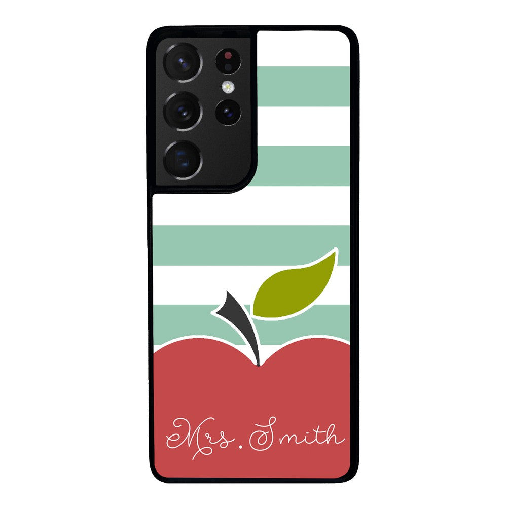 Teachers Day Gift Apple Bars Personalized Samsung Phone Case