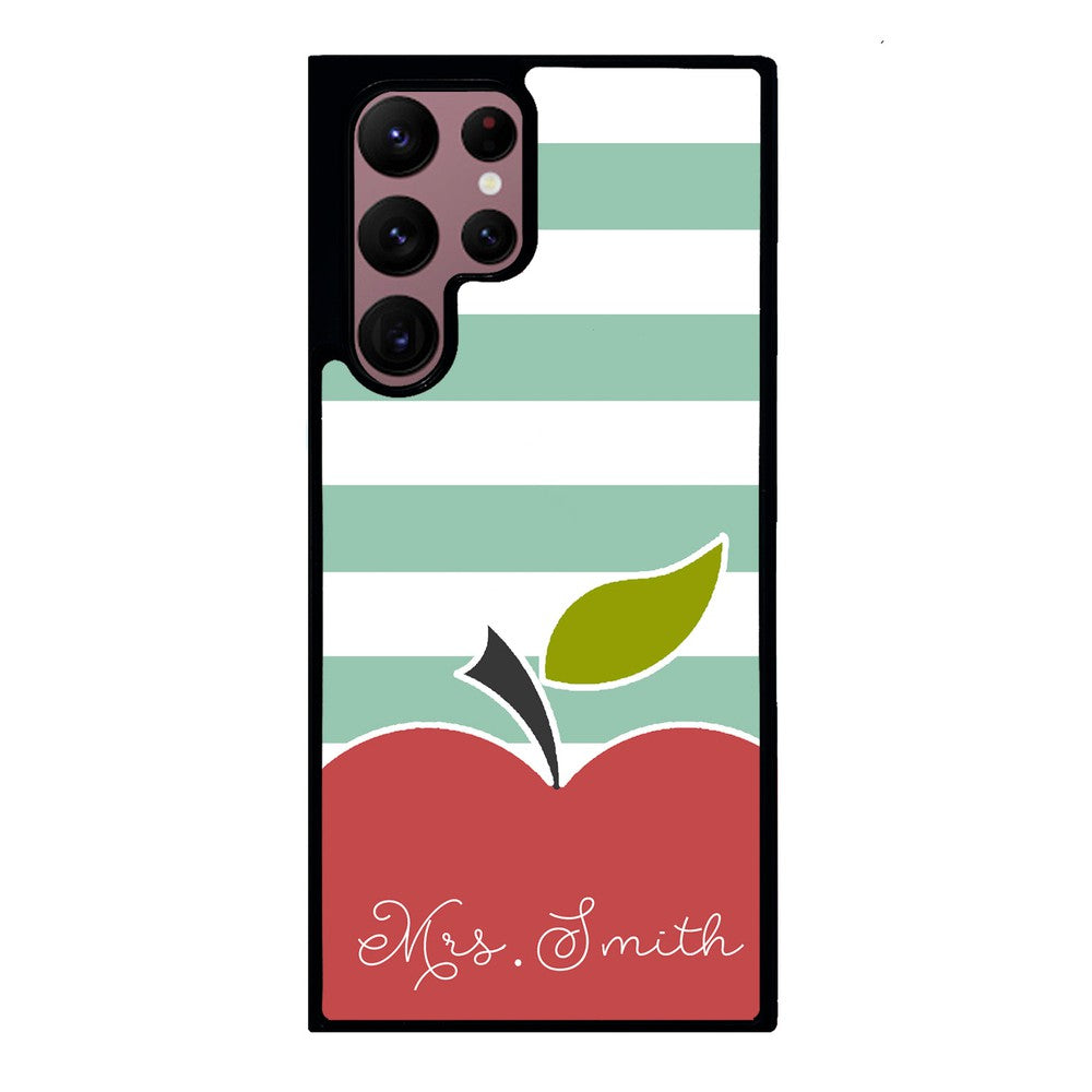 Teachers Day Gift Apple Bars Personalized Samsung Phone Case