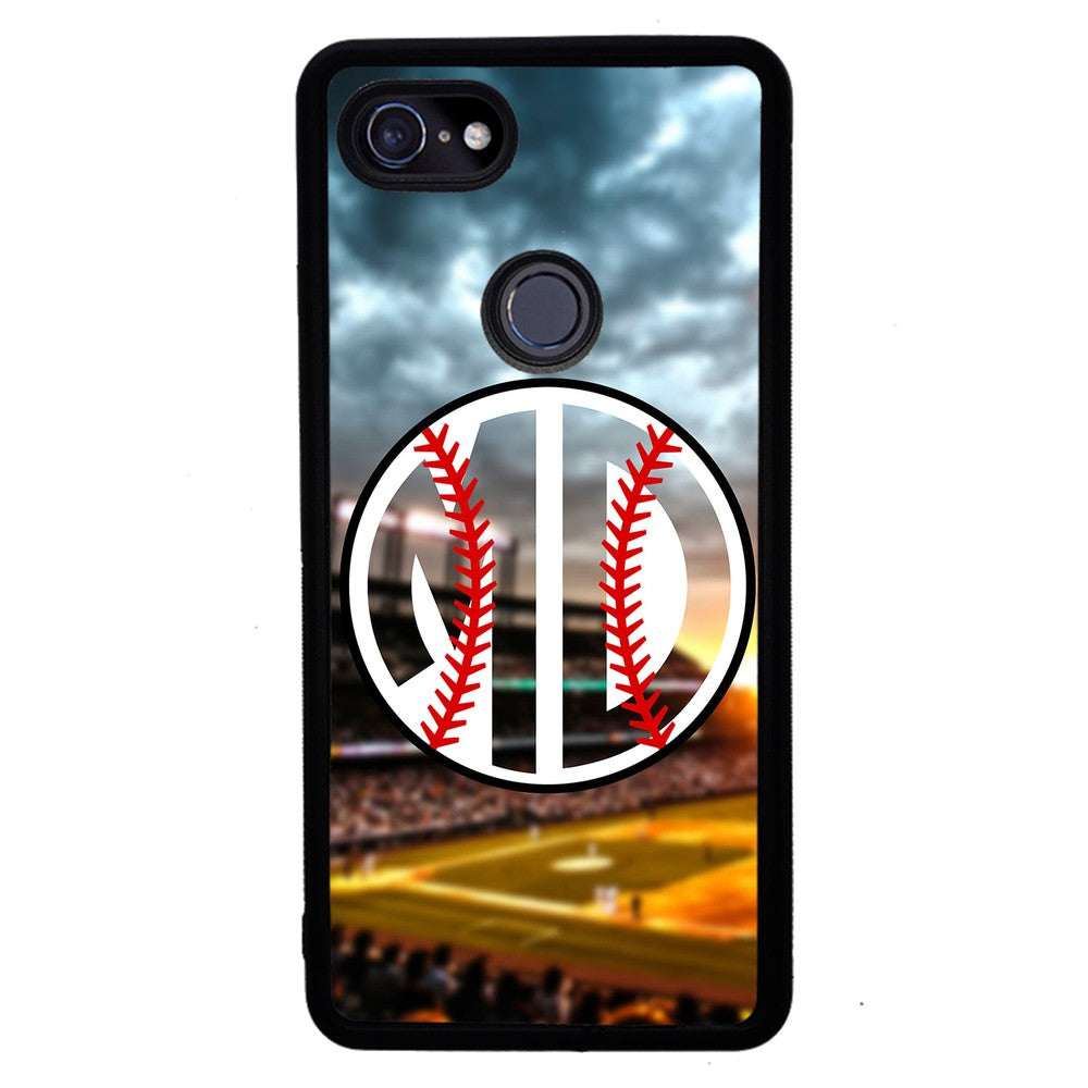 Baseball Monogram Google Phone Case