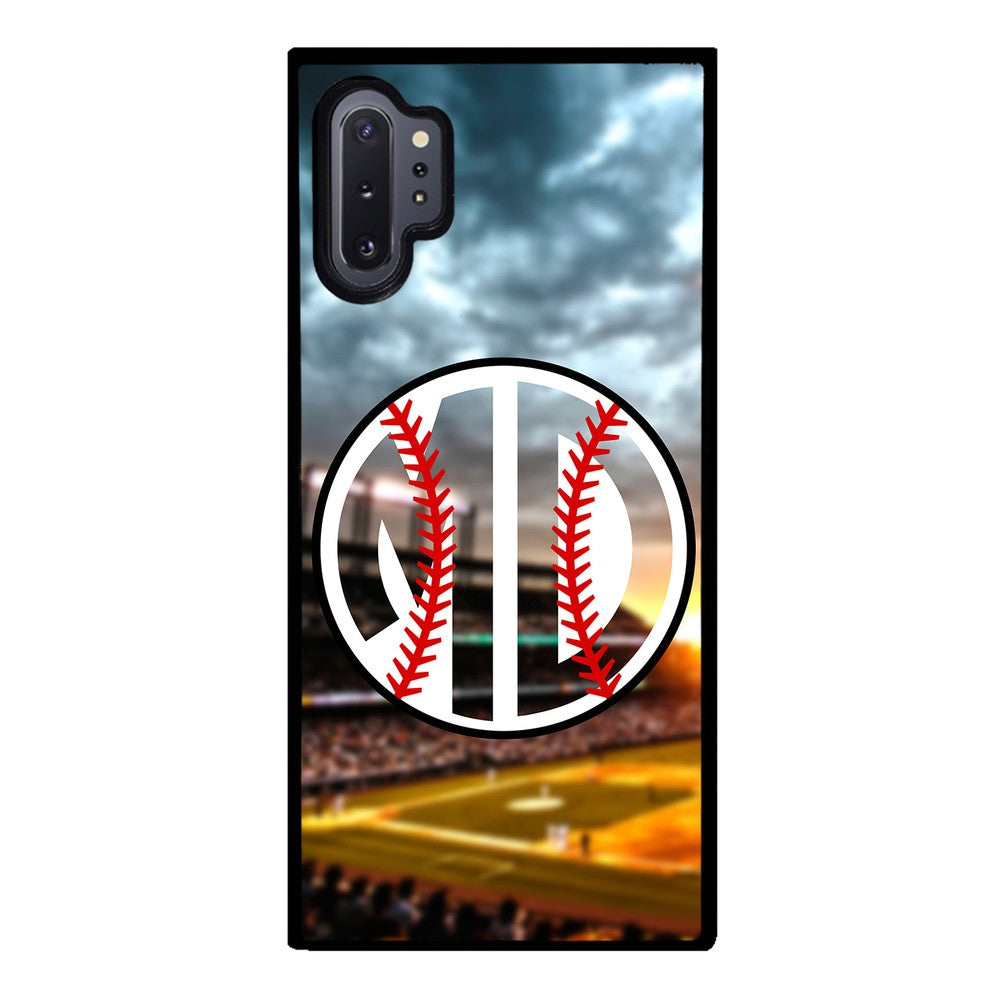 Baseball Monogram Samsung Phone Case