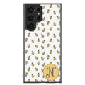 Cute Little Honey Bees Initial Samsung Phone Case