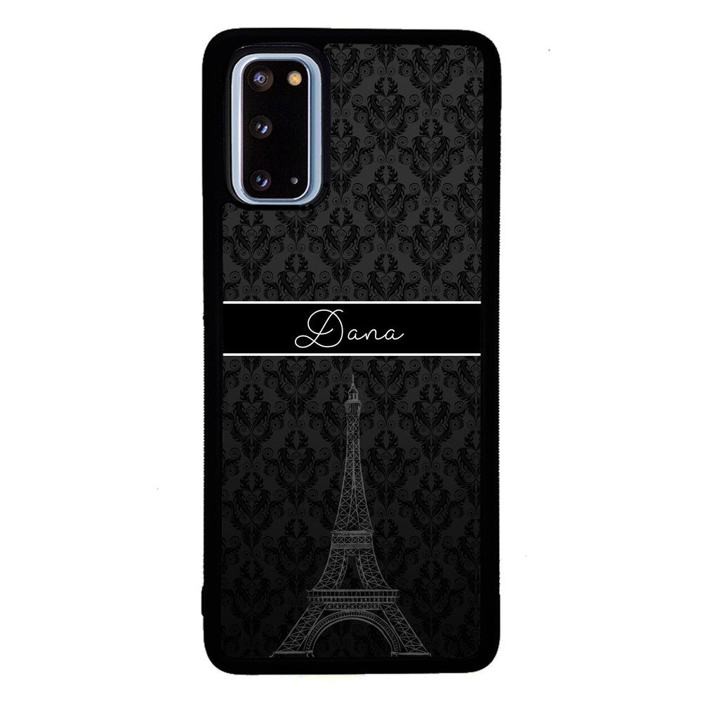 Paris Eiffel Tower Personalized Samsung Phone Case