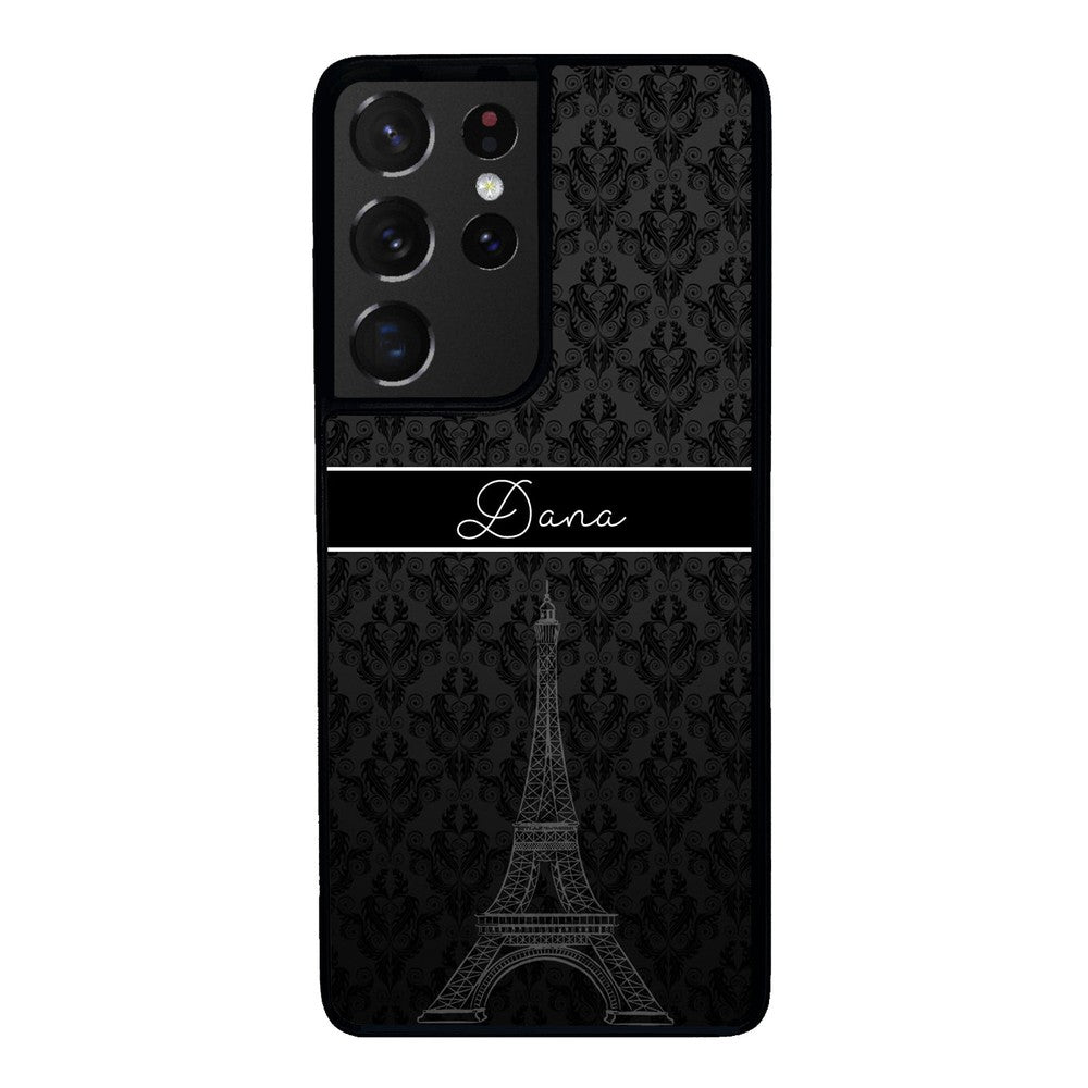Paris Eiffel Tower Personalized Samsung Phone Case
