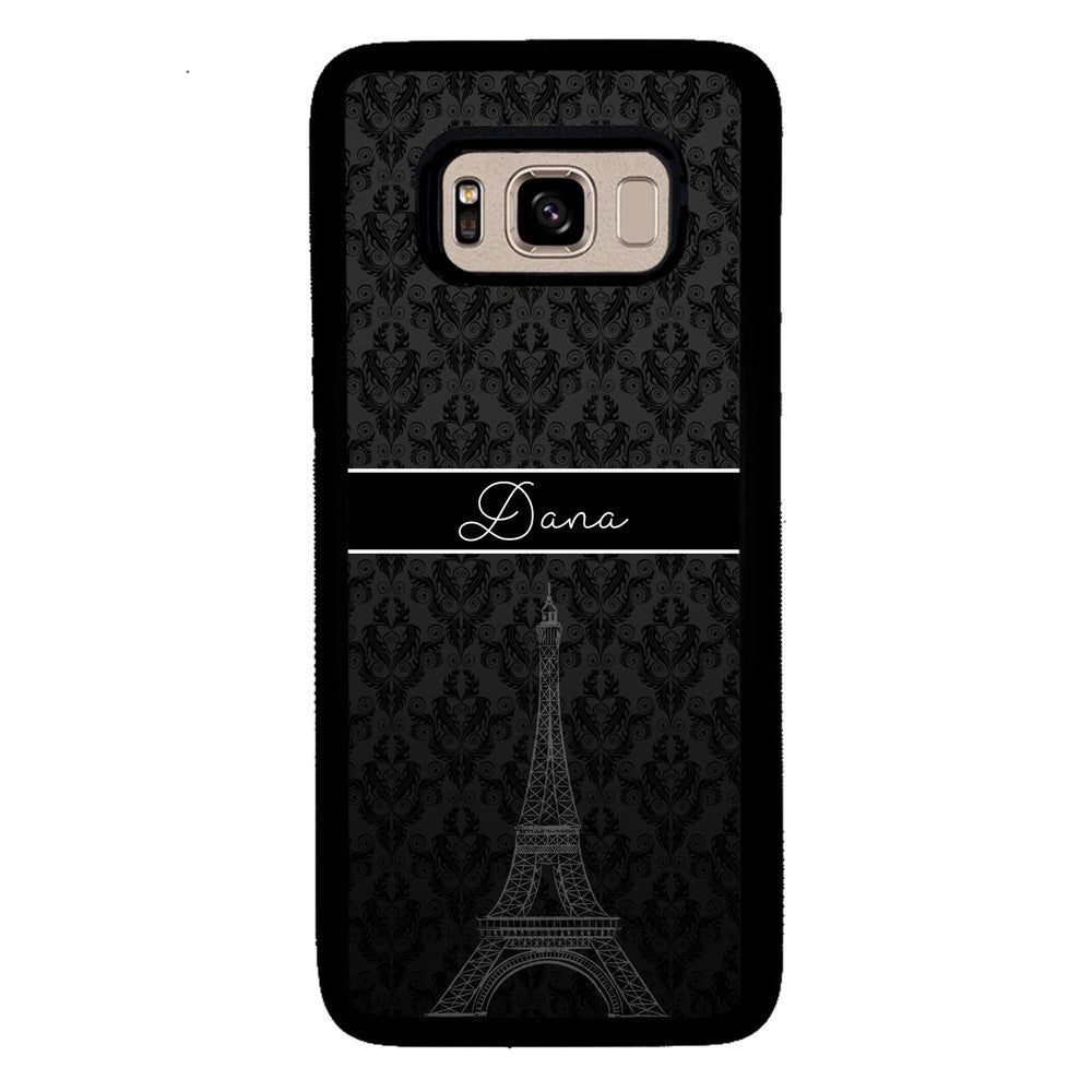 Paris Eiffel Tower Personalized Samsung Phone Case