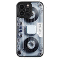 Futuristic Retro Cassette Tape Personalized Apple iPhone Case