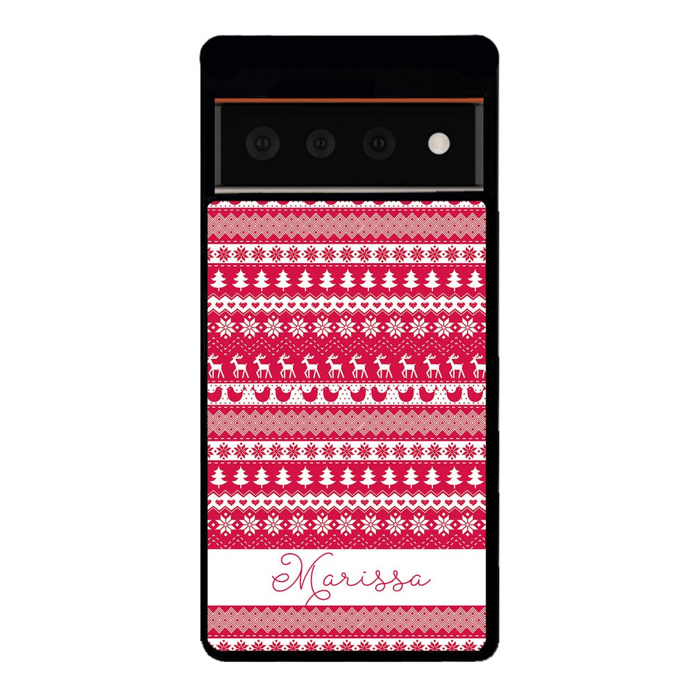Christmas Sweater Personalized Google Phone Case