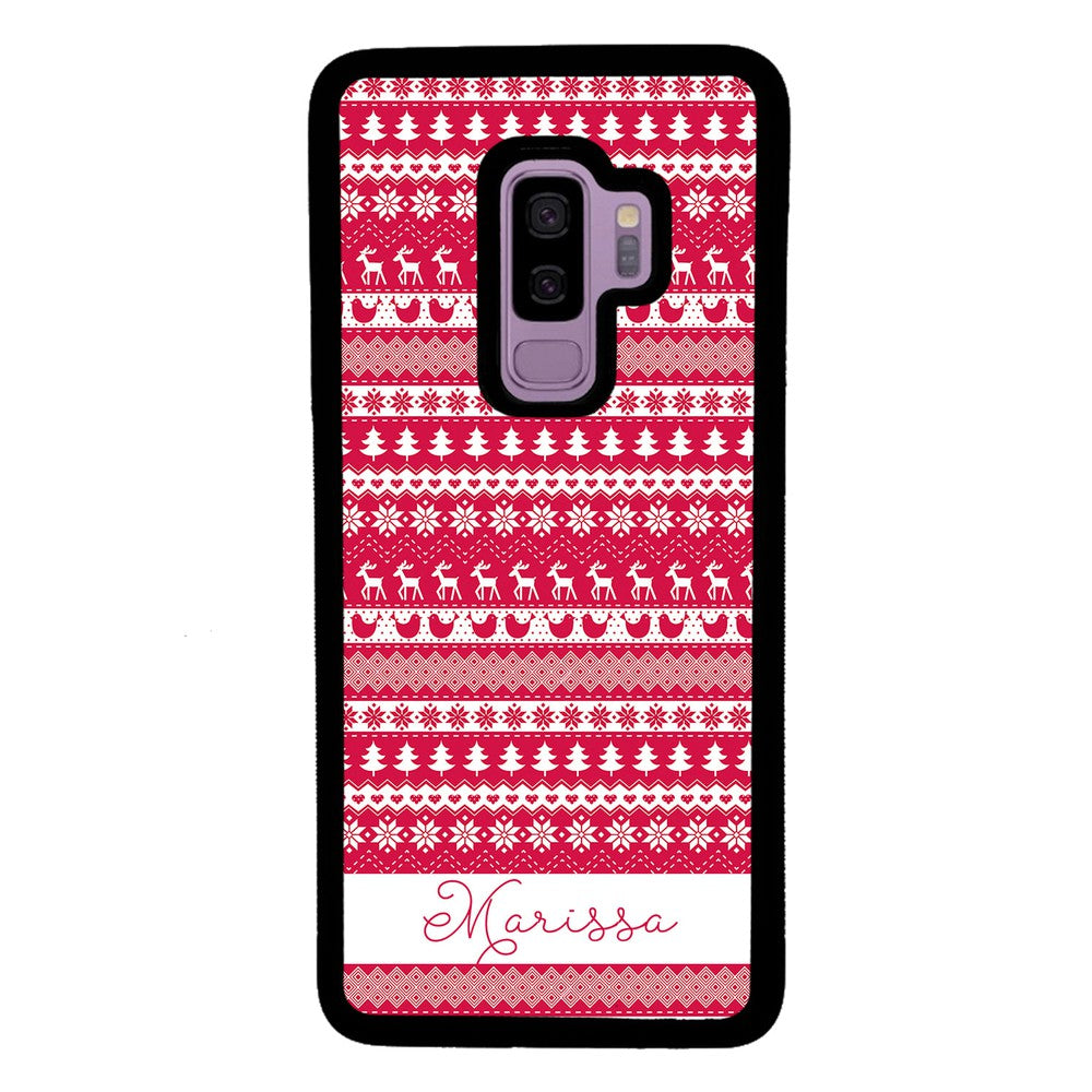 Christmas Sweater Personalized Samsung Phone Case