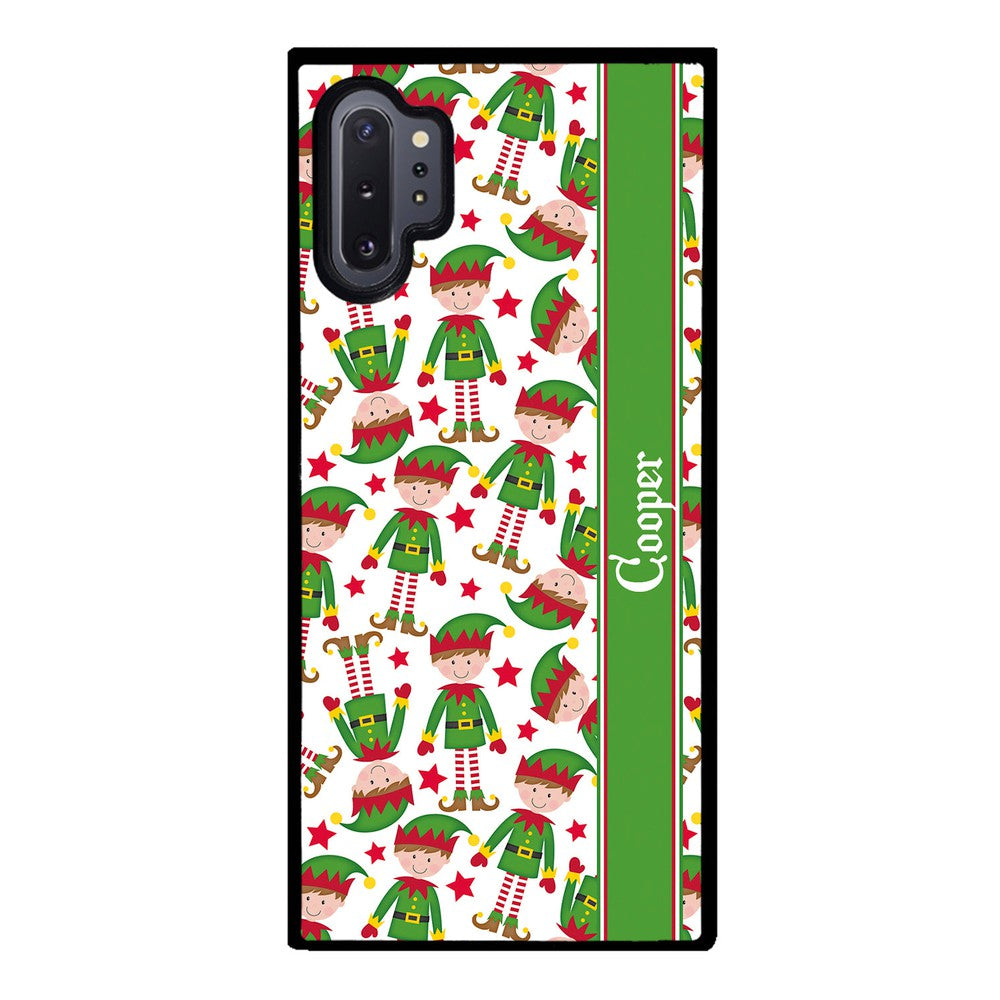 Funny Elf Christmas Workers Personalized Samsung Phone Case