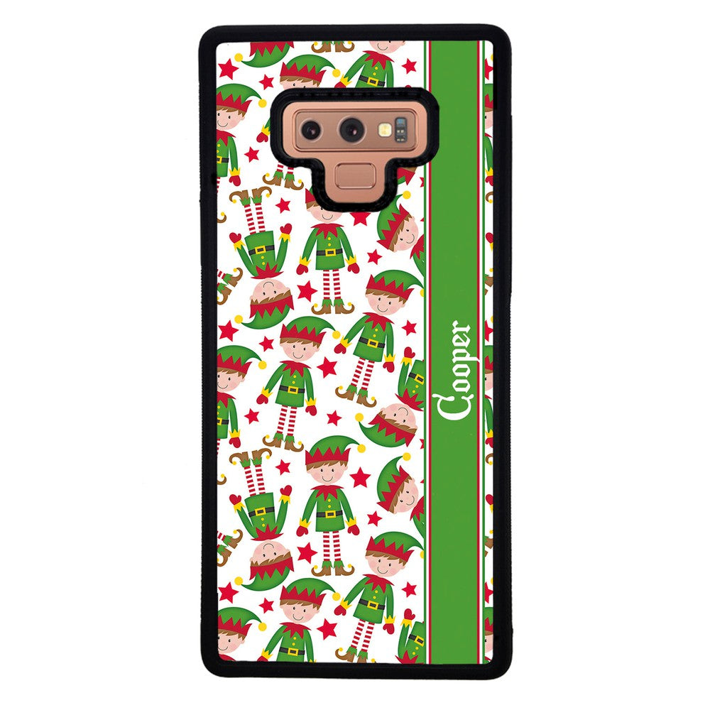 Funny Elf Christmas Workers Personalized Samsung Phone Case