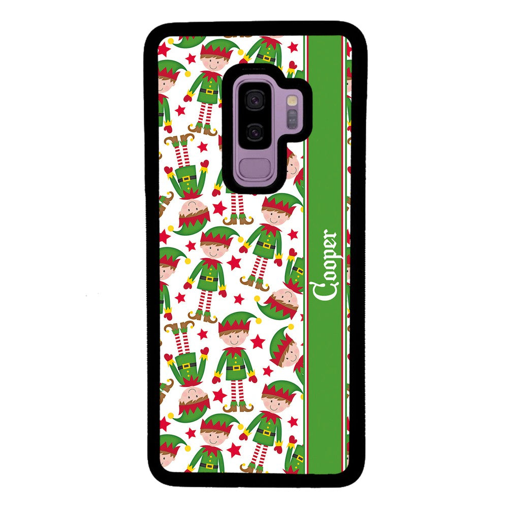 Funny Elf Christmas Workers Personalized Samsung Phone Case