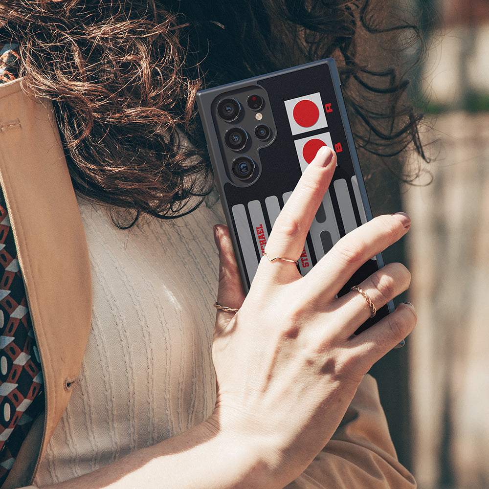 Retro Vintage Gaming Controller Personalized Samsung Phone Case