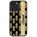 Golden Pineapples Personalized Apple iPhone Case