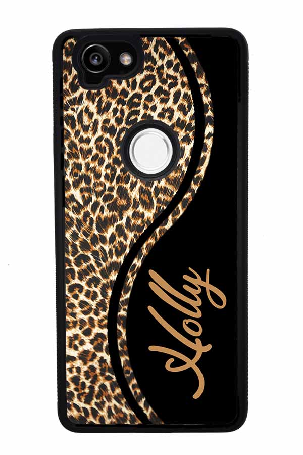 Leopard Curvy Personalized Google Phone Case