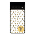 Cute Little Honey Bees Initial Google Phone Case
