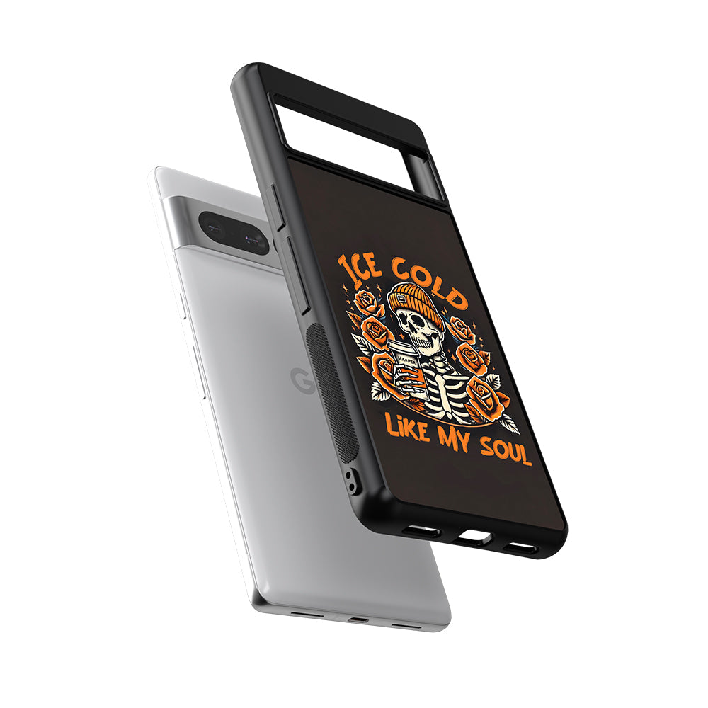 Ice Cold Like My Soul Coffee Cup Fall Personalized Google Phone Case