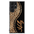Leopard Curvy Personalized Samsung Phone Case