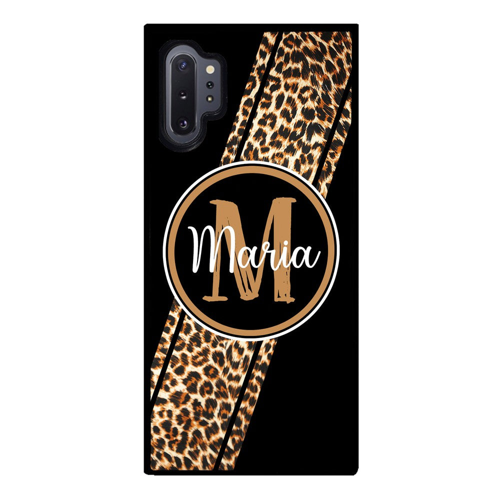Leopard Animal Skin Stripe Personalized Samsung Phone Case