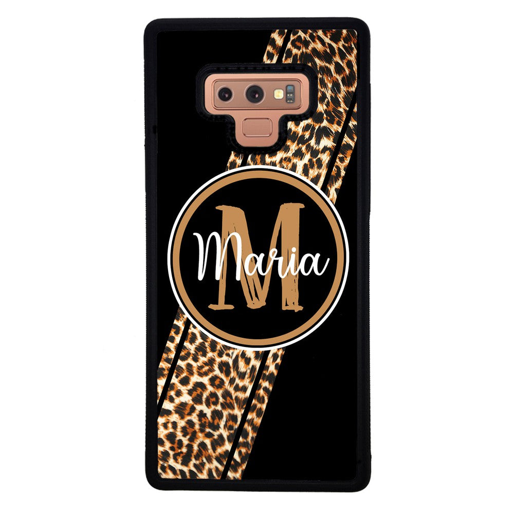 Leopard Animal Skin Stripe Personalized Samsung Phone Case