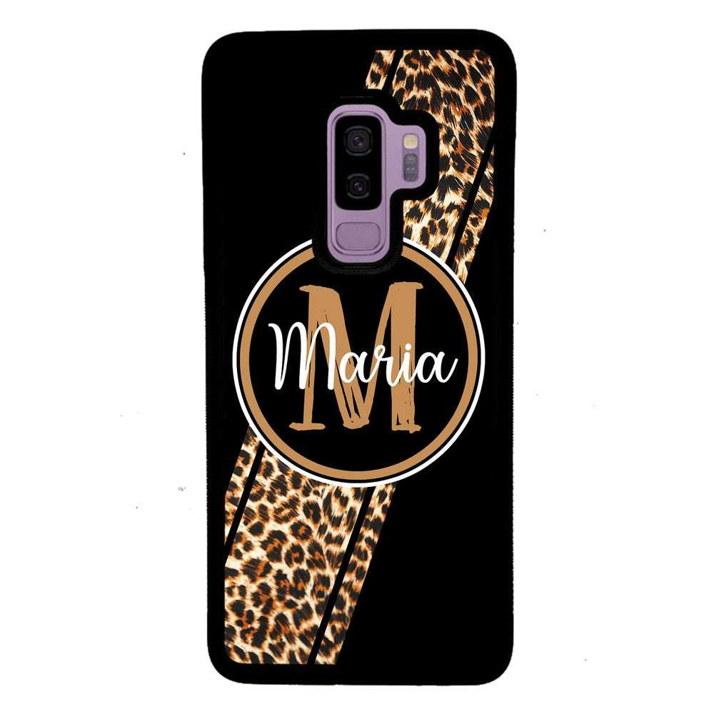 Leopard Animal Skin Stripe Personalized Samsung Phone Case