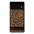 Brown Leopard Skin Personalized Google Phone Case