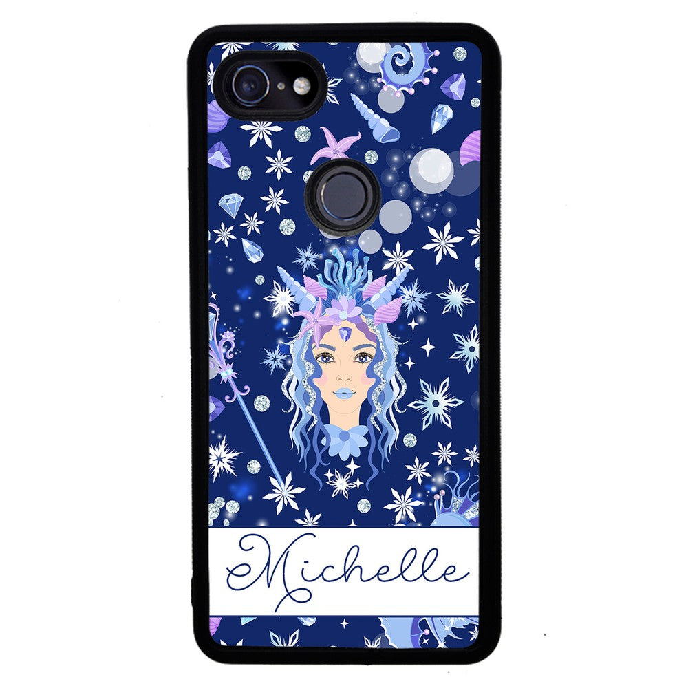 Goddess Mermaid Princess Personalized Google Phone Case