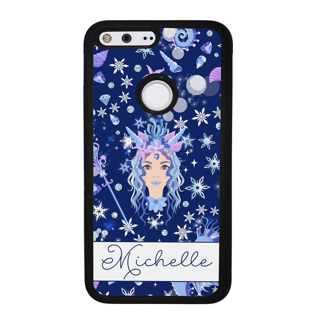 Goddess Mermaid Princess Personalized Google Phone Case