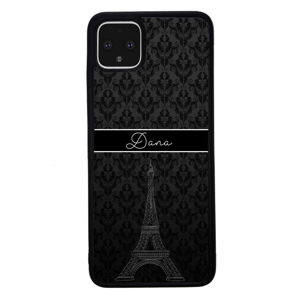 Paris Eiffel Tower Personalized Google Phone Case