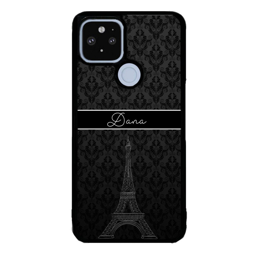 Paris Eiffel Tower Personalized Google Phone Case