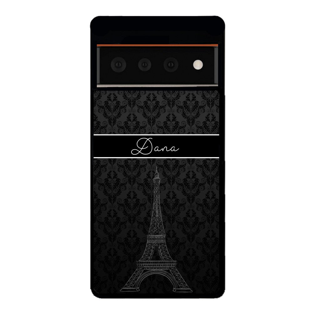 Paris Eiffel Tower Personalized Google Phone Case