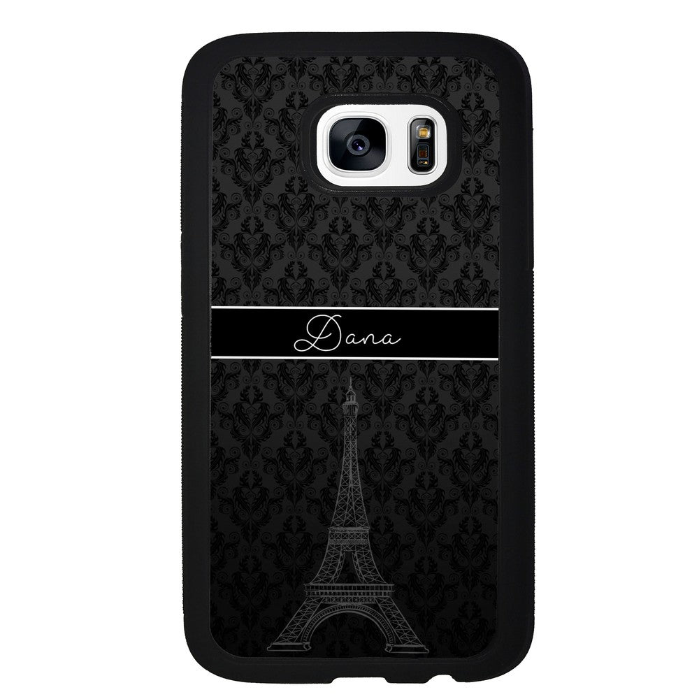 Paris Eiffel Tower Personalized Samsung Phone Case