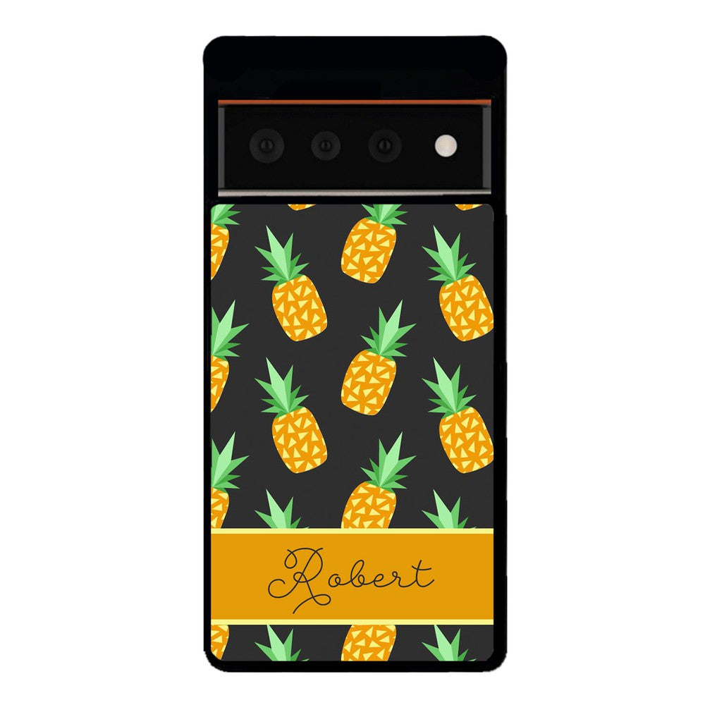 Pineapple Pattern Personalized Google Phone Case