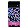 Pink and Blue Leopard Skin Personalized Google Phone Case