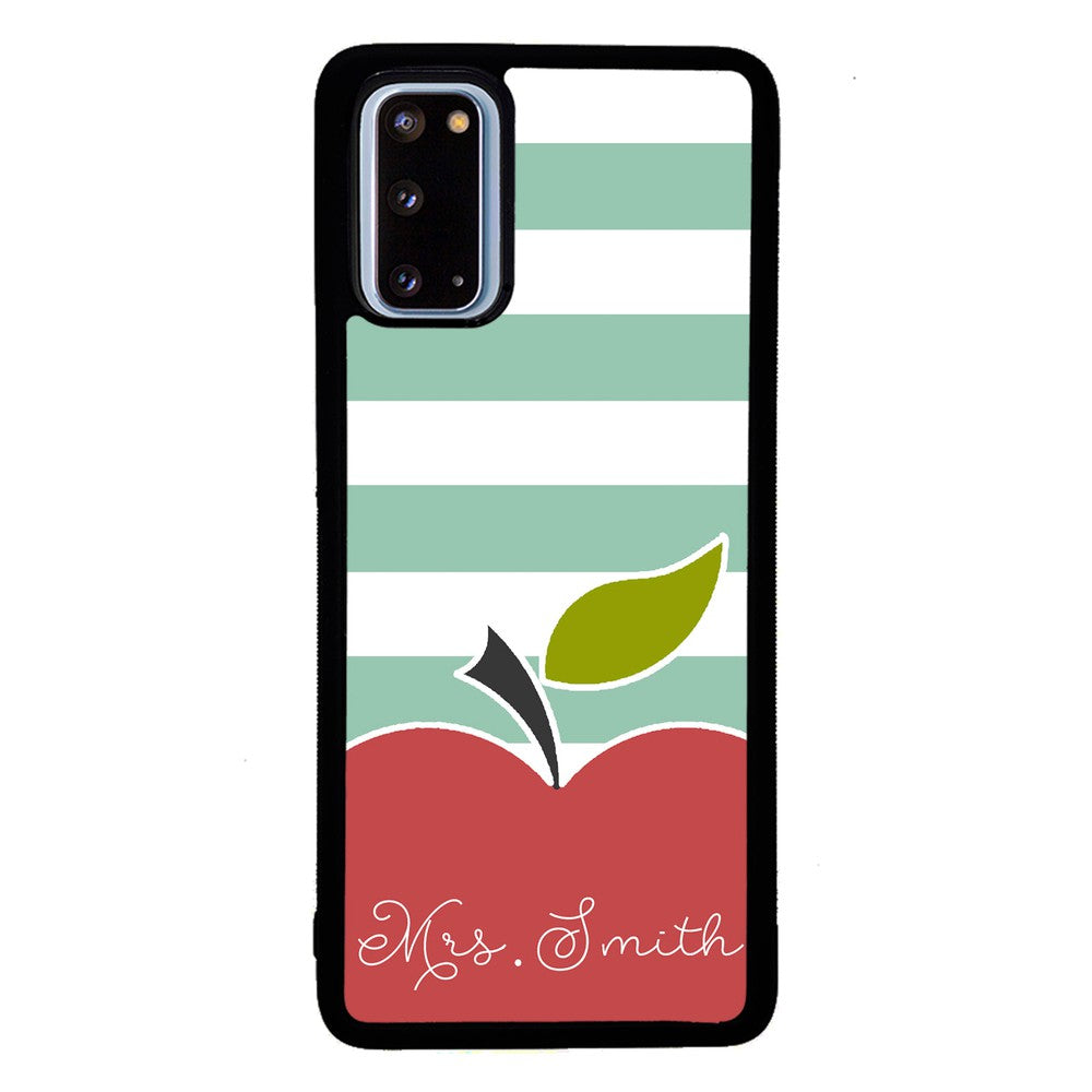 Teachers Day Gift Apple Bars Personalized Samsung Phone Case