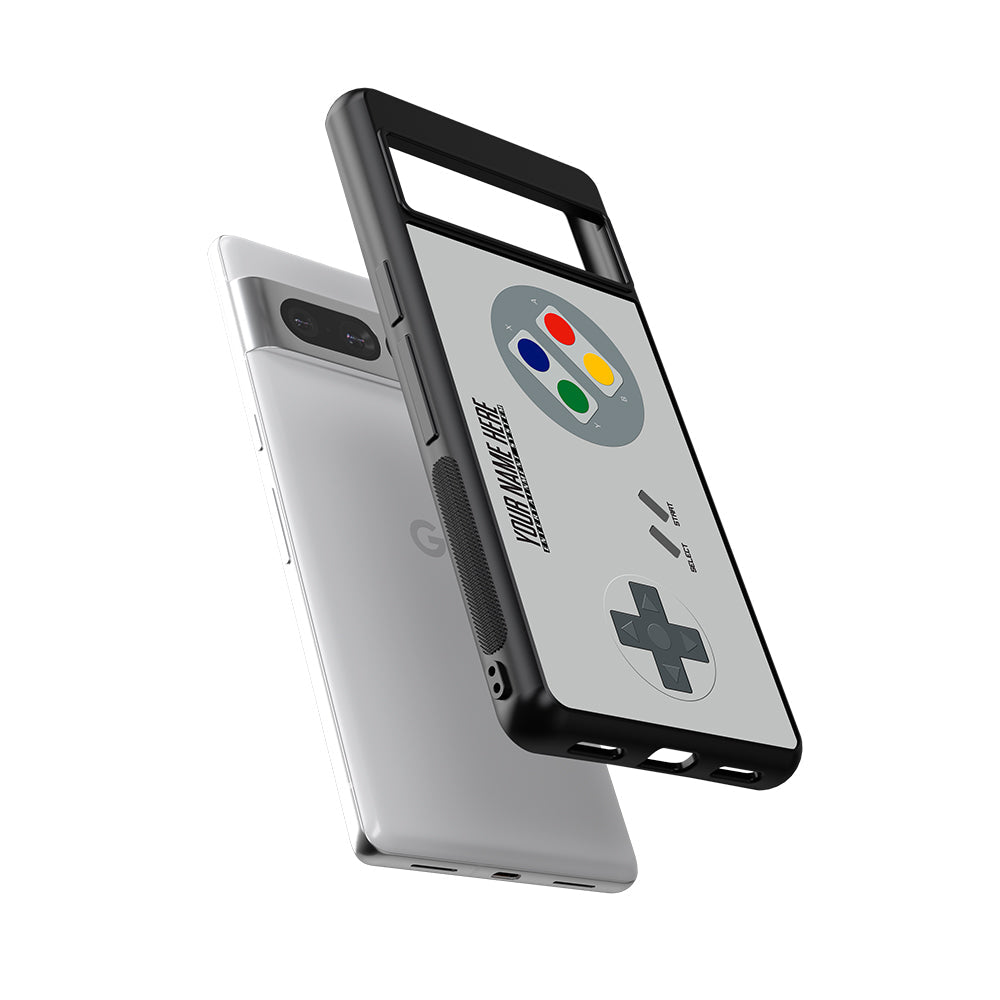 Retro Super Handheld Gaming Console Personalized Google Phone Case