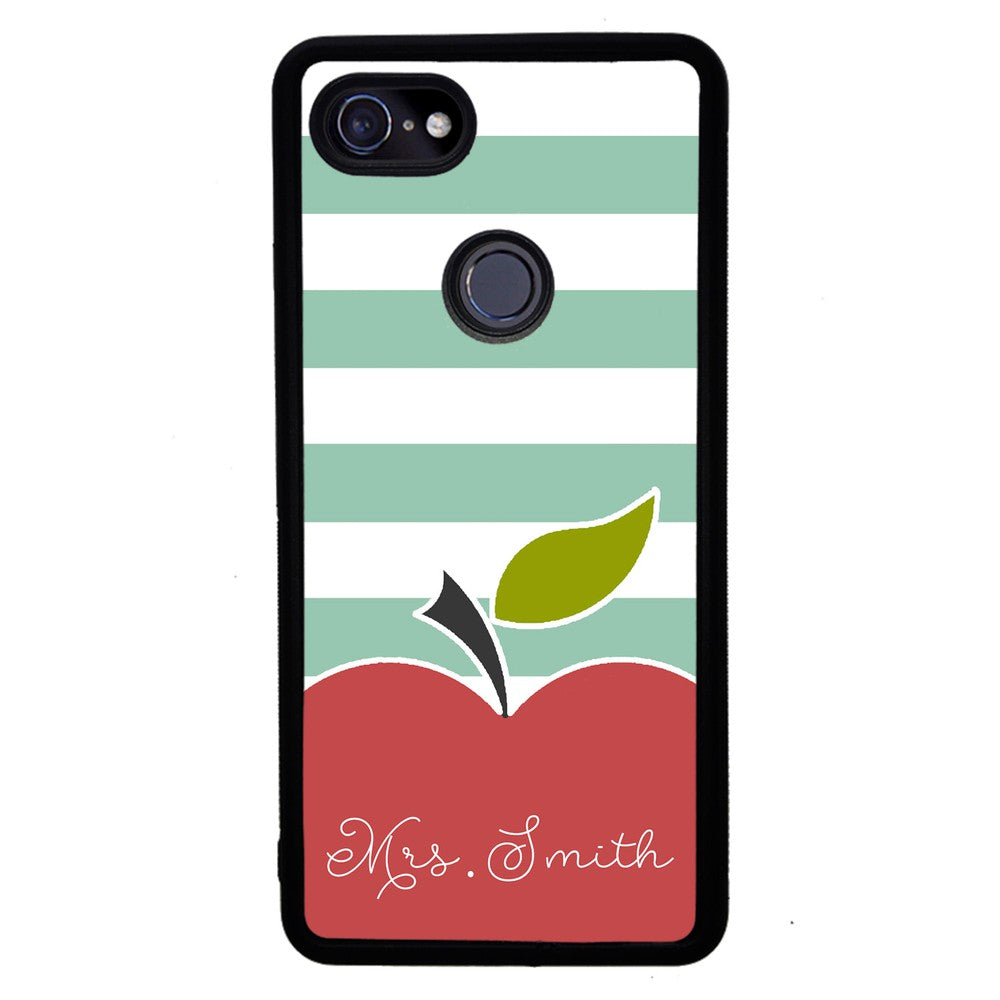 Teachers Day Gift Apple Bars Personalized Google Phone Case