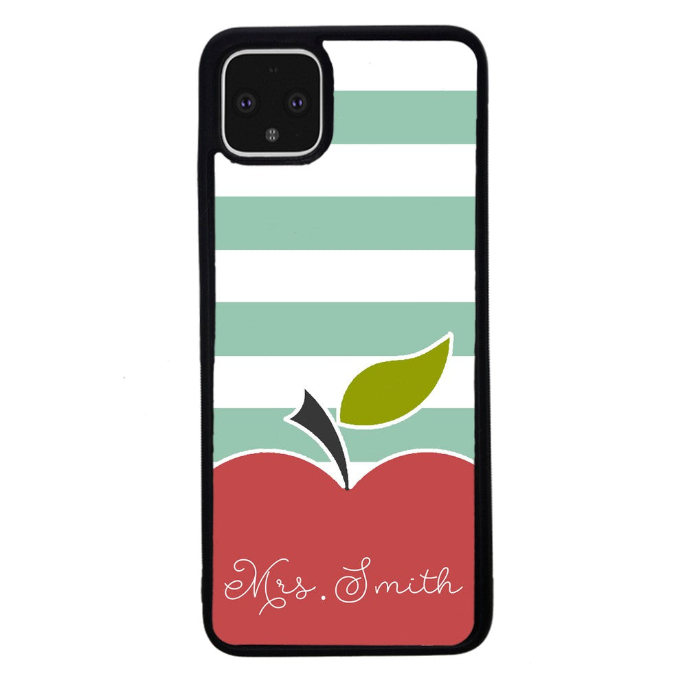 Teachers Day Gift Apple Bars Personalized Google Phone Case