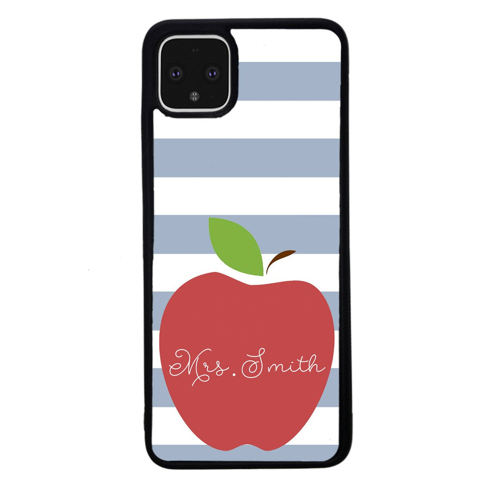 Teachers Appreciation Gift Apple Bars Personalized Google Phone Case