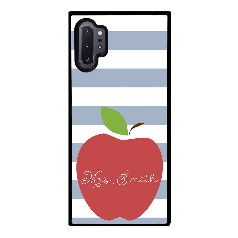 Teachers Appreciation Gift Apple Bars Personalized Samsung Phone Case