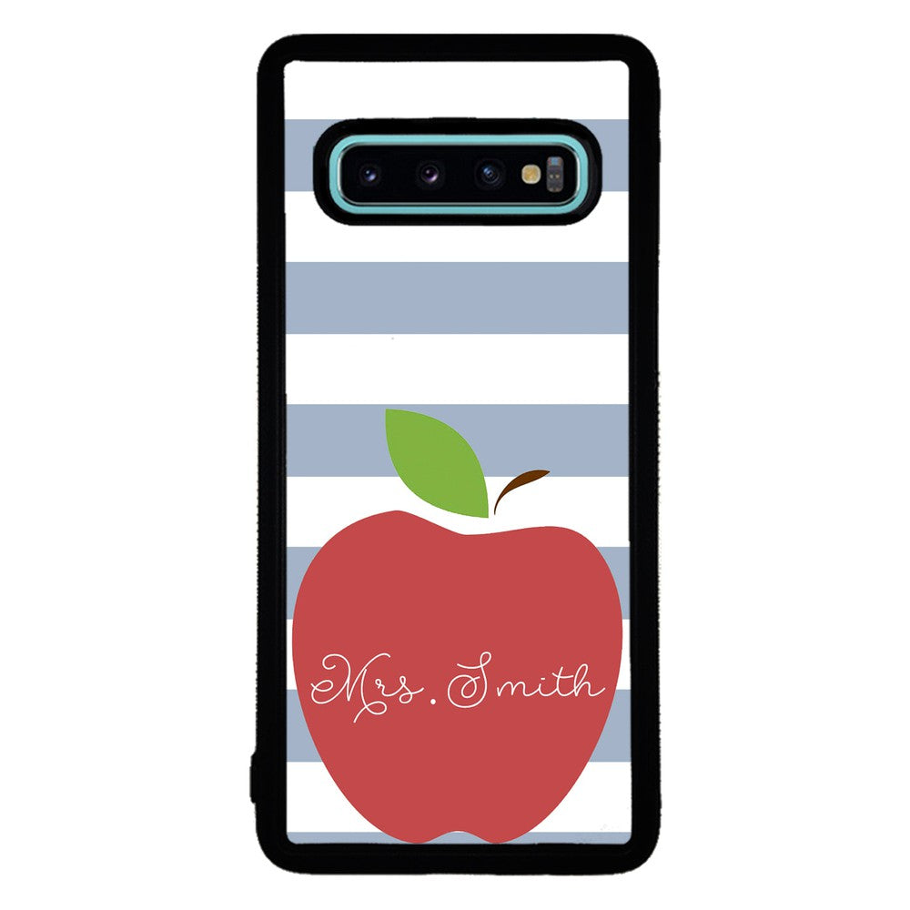 Teachers Appreciation Gift Apple Bars Personalized Samsung Phone Case