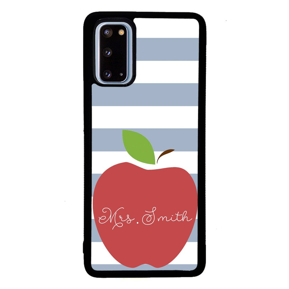Teachers Appreciation Gift Apple Bars Personalized Samsung Phone Case