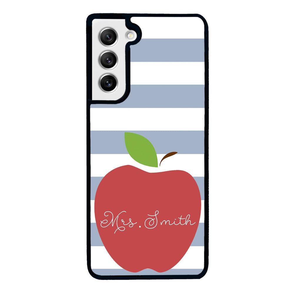 Teachers Appreciation Gift Apple Bars Personalized Samsung Phone Case