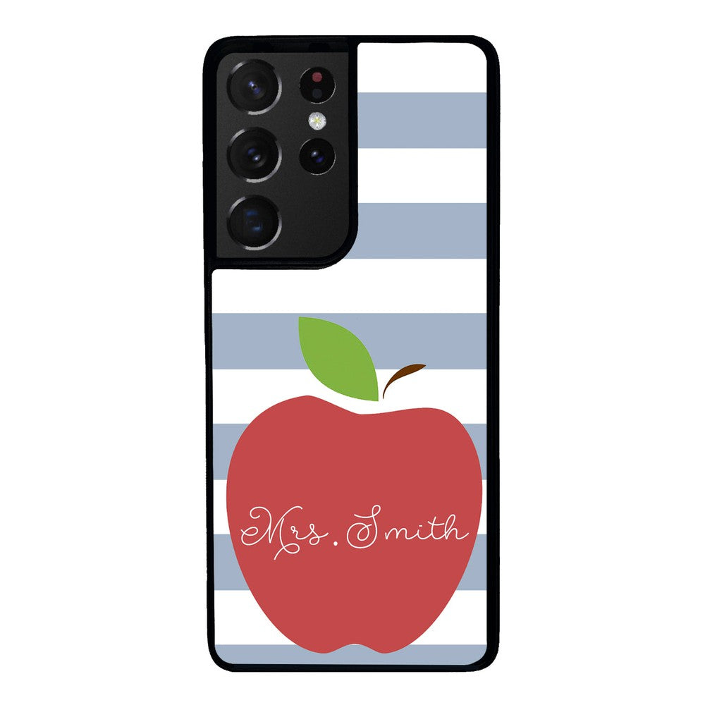 Teachers Appreciation Gift Apple Bars Personalized Samsung Phone Case