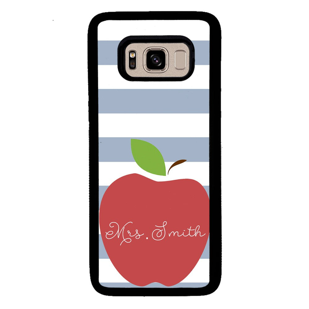 Teachers Appreciation Gift Apple Bars Personalized Samsung Phone Case