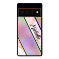 Unicorn Mermaid Scale Pink Marble Personalized Google Phone Case