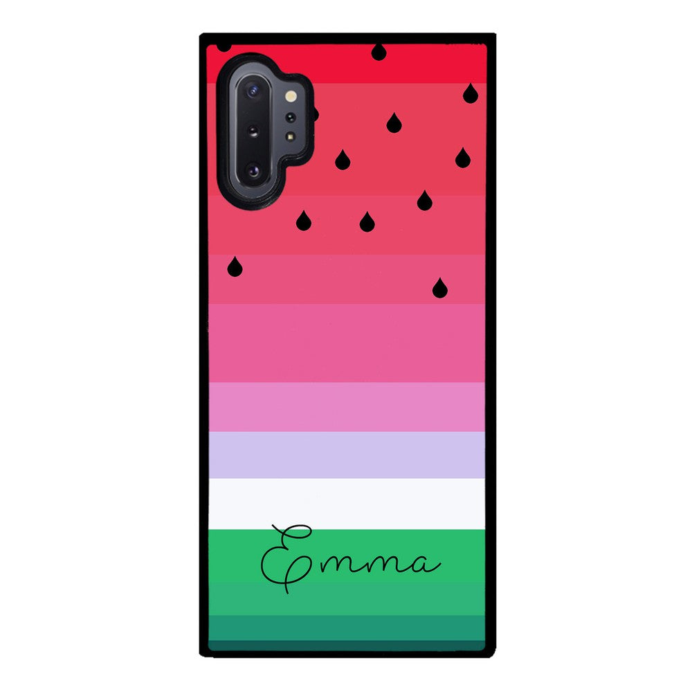 Watermelon Gradient Personalized Samsung Phone Case