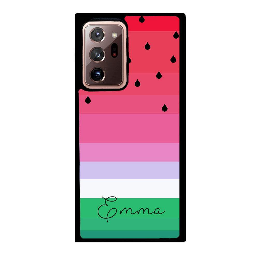 Watermelon Gradient Personalized Samsung Phone Case