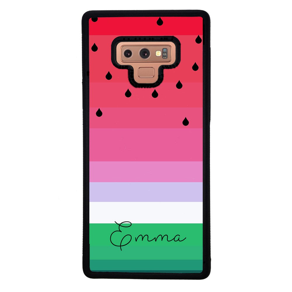 Watermelon Gradient Personalized Samsung Phone Case