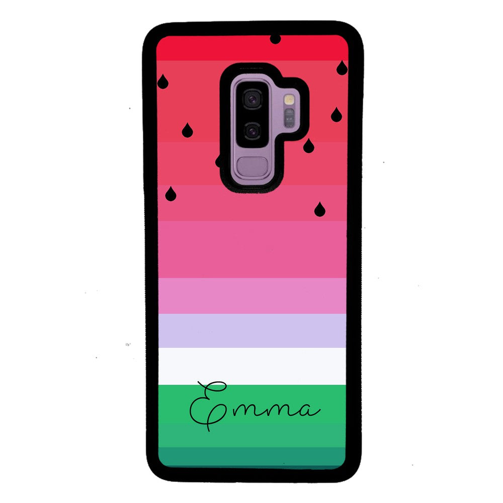 Watermelon Gradient Personalized Samsung Phone Case